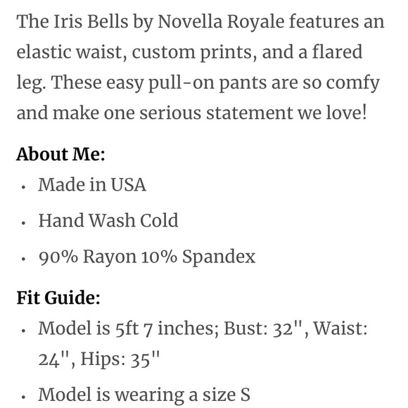 $145 NWT NOVELLA ROYALE IRIS BELLS FREE PEOPLE - Picture 4 of 4